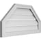 Ekena Millwork Octagonal Top Surface Mount PVC Gable Vent w/ 2"W x 1-1/2"P Brickmould Frame, 30"W x 16"H GVPOT30X1602SF - alternate 2